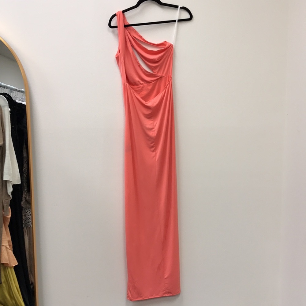 MICHAEL Costello x REVOLE Parker Maxi Dress in Coral - Picture 7 of 7